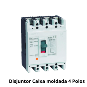 TA Automação - Disjuntor Caixa Moldada 4 Polos