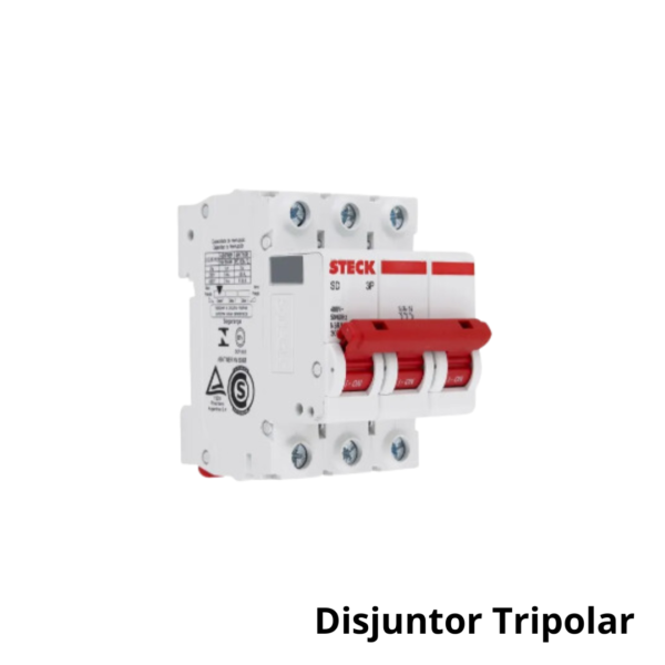 TA Automação - Disjuntor Curva C Tripolar